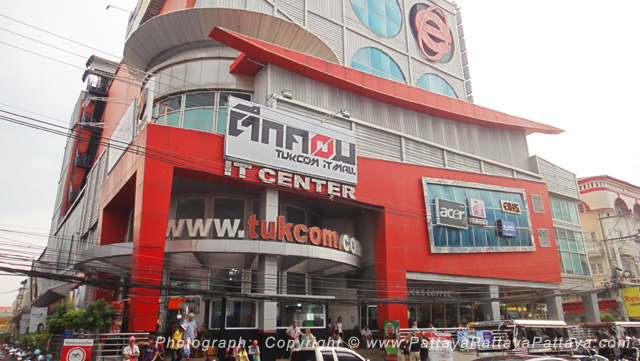 Tuk Com IT Center in Pattaya beach - Thailand